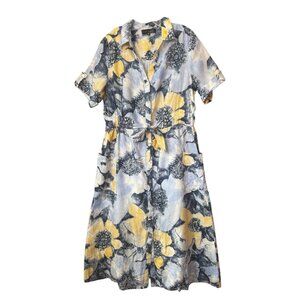 Liv by Habitat Linen Shirt Dress NWT